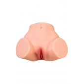 Телесный реалистичный мастурбатор-полуторс с 2 любовными входами - No Name - в Домодедово купить с доставкой