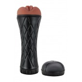 Коричневый мастурбатор-вагина Marly - Dream Toys - в Домодедово купить с доставкой