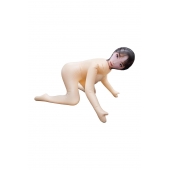 Телесная надувная секс-кукла в позиции догги-стайл - NMC - в Домодедово купить с доставкой