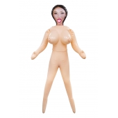 Телесная надувная секс-кукла с пышным бюстом - NMC - в Домодедово купить с доставкой