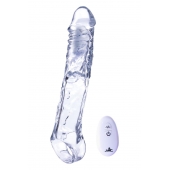 Прозрачная насадка-удлинитель Length Enhancer With Bullet с подхватом - 22,3 см. - NMC - в Домодедово купить с доставкой