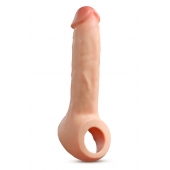 Телесная насадка-удлинитель Thrive 8.75 Inch Realistic Penis Extender Sleeve - 22,2 см. - Blush Novelties - в Домодедово купить с доставкой