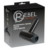 Черный мастурбатор с удобной ручкой Masturbator with 2 Functions - Orion - в Домодедово купить с доставкой