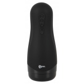 Черный вибромастурбатор с подогревом Masturbator with 3 Functions - Orion - в Домодедово купить с доставкой