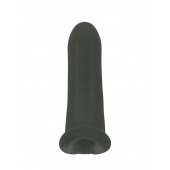 Черный фаллоудлинитель Striker - 13,5 см. - Lola Games - в Домодедово купить с доставкой