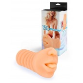 Телесный мастурбатор в виде сексуального ротика - Sexy Girl - в Домодедово купить с доставкой