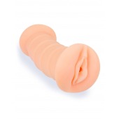 Телесный двусторонний мастурбатор с вибропулей и эрекционными кольцами в комплекте - Sexy Girl - в Домодедово купить с доставкой