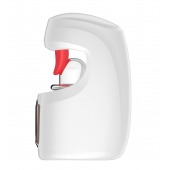 Белый мастурбатор с язычком и возвратно-поступательными движениями - Secwell - в Домодедово купить с доставкой