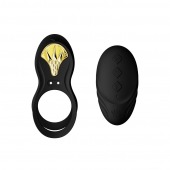 Черное эрекционное виброкольцо Bayek с пультом ДУ - Zalo - в Домодедово купить с доставкой