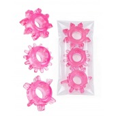 Комплект из трех розовых эрекционных колец - Erowoman-Eroman - в Домодедово купить с доставкой