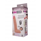 Фаллическая насадка Харнесс UNICOCK 9  - 24 см. - LOVETOY (А-Полимер) - купить с доставкой в Домодедово