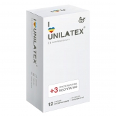 Разноцветные ароматизированные презервативы Unilatex Multifruit  - 12 шт. + 3 шт. в подарок - Unilatex - купить с доставкой в Домодедово
