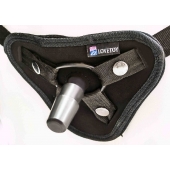 Вибрострапон с двумя насадками UniStrap - 18 и 18 см. - LOVETOY (А-Полимер) - купить с доставкой в Домодедово