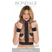 Фиксатор рук к груди увеличенного размера Bondage Collection Bondage Tie Plus Size - Lola Games - купить с доставкой в Домодедово