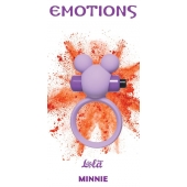 Сиреневое эрекционное виброколечко Emotions Minnie - Lola Games - в Домодедово купить с доставкой