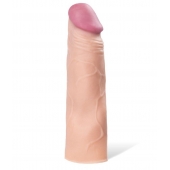 Реалистичная насадка с ярко выраженной головкой - 16,5 см. - A-toys - в Домодедово купить с доставкой