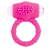 Розовое эрекционное виброкольцо A-toys - A-toys - в Домодедово купить с доставкой