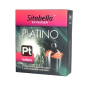 Стимулирующая насадка с шипиками по бокам Platino  Тайфун - Sitabella - купить с доставкой в Домодедово