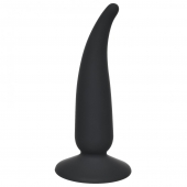 Чёрная анальная пробка P-spot Teazer Black - 12,2 см. - Lola Games - в Домодедово купить с доставкой