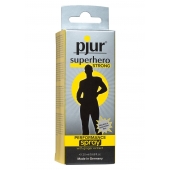 Спрей-пролонгатор длительного действия pjur SUPERHERO Strong Spray - 20 мл. - Pjur - купить с доставкой в Домодедово