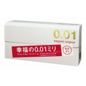 Супер тонкие презервативы Sagami Original 0.01 - 5 шт. - Sagami - купить с доставкой в Домодедово
