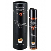 Массажное масло с ароматом крем брюле Huile de Massage Gourmande Creme Brulée - 59 мл. - Plaisir Secret - купить с доставкой в Домодедово