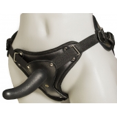 Женский страпон с вагинальной пробкой Woman Strap - 12 см. - LOVETOY (А-Полимер) - купить с доставкой в Домодедово