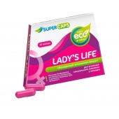 Возбуждающие капсулы Ladys Life - 14 капсул (0,35 гр.) - SuperCaps - купить с доставкой в Домодедово