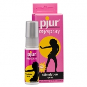 Возбуждающий женский спрей pjur MYSPRAY - 20 мл. - Pjur - купить с доставкой в Домодедово