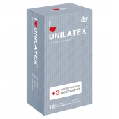 Презервативы с точками Unilatex Dotted - 12 шт. + 3 шт. в подарок - Unilatex - купить с доставкой в Домодедово