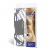 Кольцо на член и мошонку Cock Ring With 2  Ball Stretcher And Optional Weight Ring - BlueLine - в Домодедово купить с доставкой