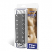 Сбруя на член на шнуровке 5  Cock Sheath - BlueLine - купить с доставкой в Домодедово