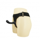 Страпон с изогнутой головкой Ultra Harness Curvy Dildo - 15,8 см. - Baile - купить с доставкой в Домодедово
