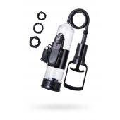 Вакуумная помпа A-toys с вибропулей и эрекционными кольцами - A-toys - в Домодедово купить с доставкой