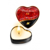Массажная свеча с ароматом ванили Bougie Massage Candle - 35 мл. - Plaisir Secret - купить с доставкой в Домодедово