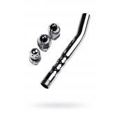 Металлический анальный душ с тремя насадками - ToyFa - купить с доставкой в Домодедово