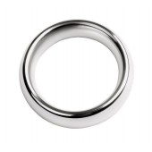 Металлическое эрекционное кольцо размера L - ToyFa - в Домодедово купить с доставкой