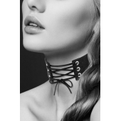 Оригинальный ошейник-чокер со шнуровкой - Bijoux Pour Toi - купить с доставкой в Домодедово