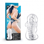 Прозрачный мастурбатор M for Men Hand Tool - Blush Novelties - в Домодедово купить с доставкой
