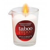 Массажное аромамасло с афродизиаками для мужчин RUF Taboo Jeux interdits - 60 гр. - RUF - купить с доставкой в Домодедово