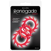 Набор из 3 красных эрекционных колец Renegade Gears - NS Novelties - в Домодедово купить с доставкой