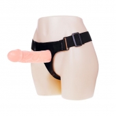Телесный фаллоимитатор на трусиках Jessica Strap-On - 15,5 см. - Baile - купить с доставкой в Домодедово