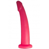 Розовый стимулятор простаты из геля - 18 см. - LOVETOY (А-Полимер) - в Домодедово купить с доставкой