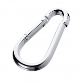 Серебристый карабин TOYFA Metal - ToyFa - купить с доставкой в Домодедово