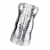 Прозрачный мастурбатор Lingam Asha - ToyFa - в Домодедово купить с доставкой