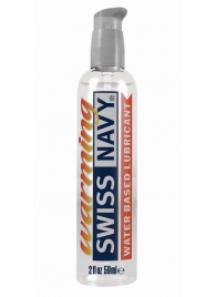 Разогревающий лубрикант на водной основе Swiss Navy Warming Lube - 59 мл. - Swiss navy - купить с доставкой в Домодедово