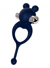 Синее виброкольцо с хвостиком JOS MICKEY - JOS - в Домодедово купить с доставкой