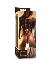 Коричневый мастубратор-вагина Nicole s Kitty - Blush Novelties - в Домодедово купить с доставкой