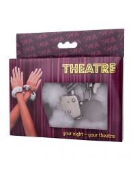 Наручники с белой меховой опушкой - ToyFa - купить с доставкой в Домодедово