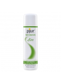 Лубрикант на водной основе pjur WOMAN Aloe - 100 мл. - Pjur - купить с доставкой в Домодедово